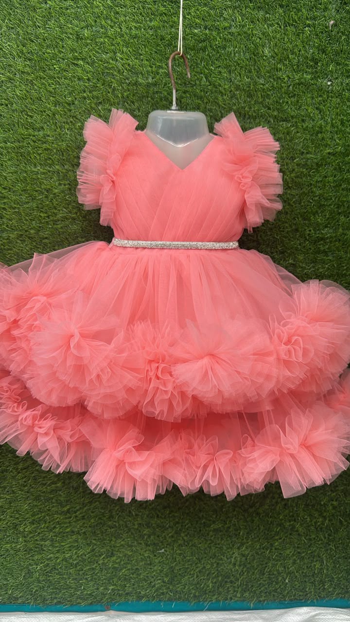 Blush Tulle Party Dress